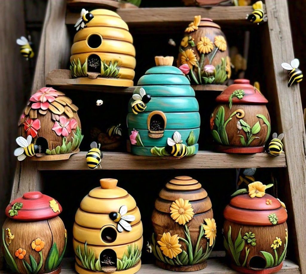 Decorative Bee Hives