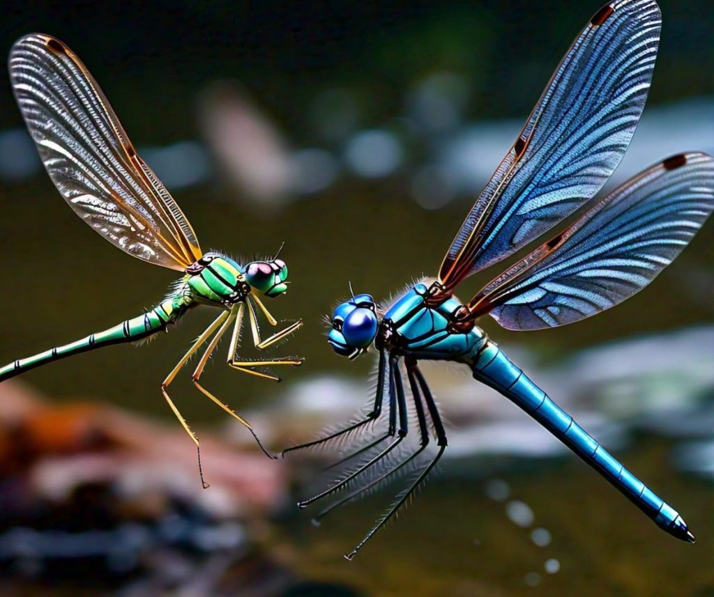 dragonfly vs damesfly image