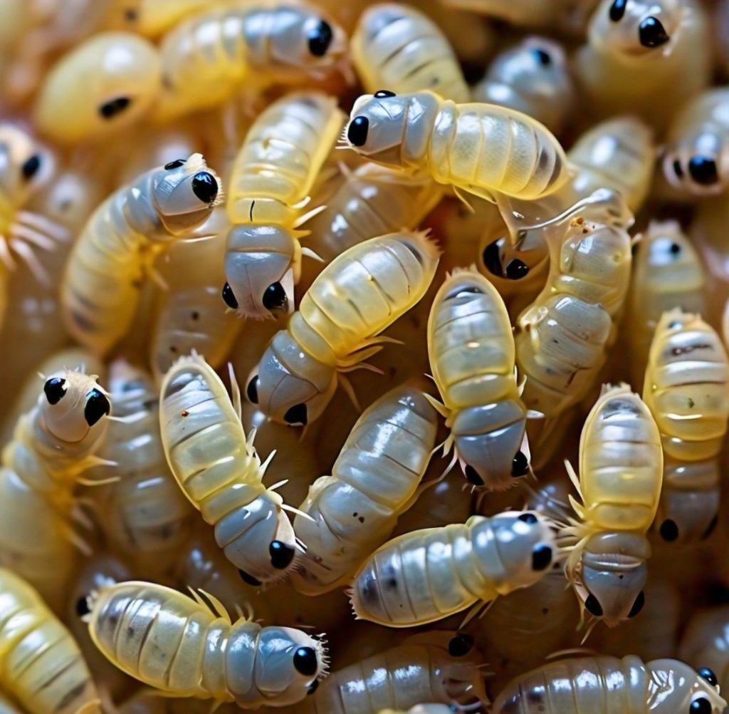 gnats larvae