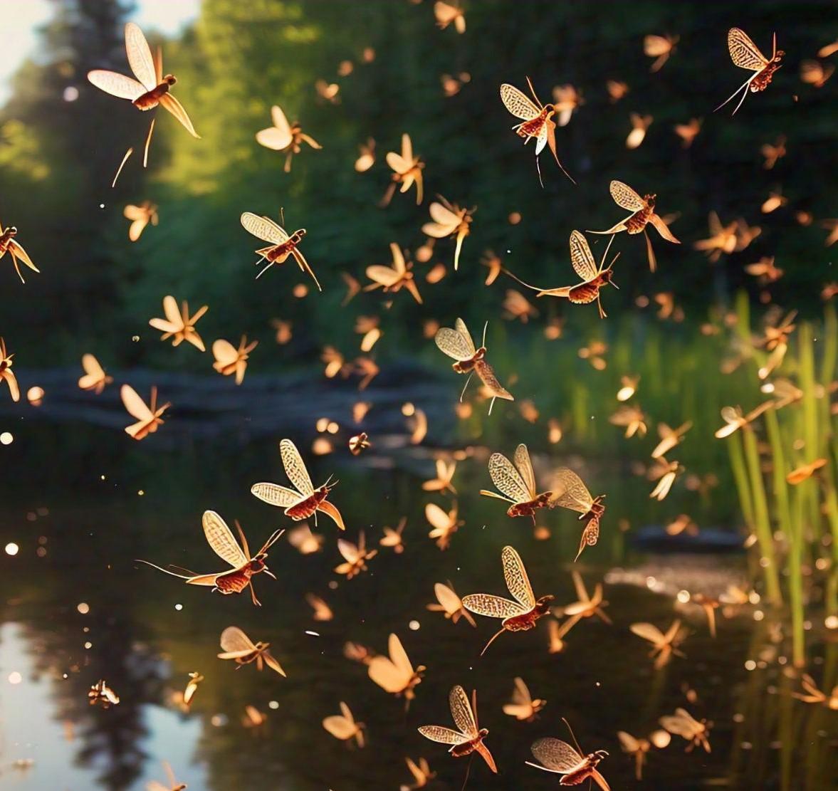 mayfly white f image