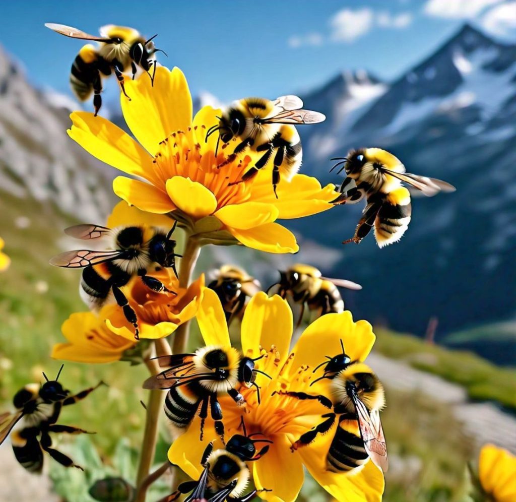 Alpine bumblebees