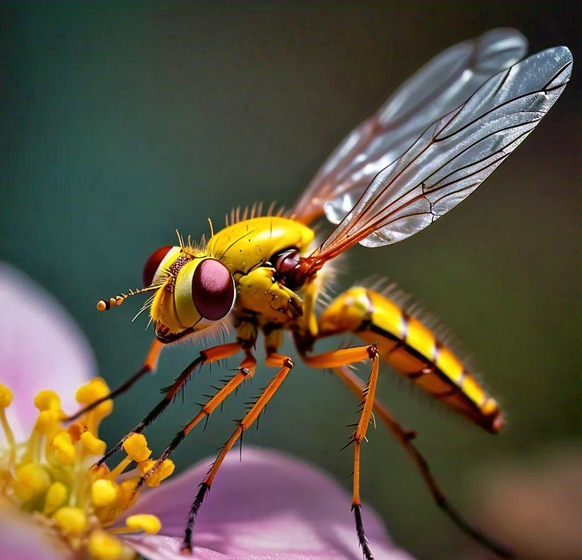 Are antlered flutter flies rare