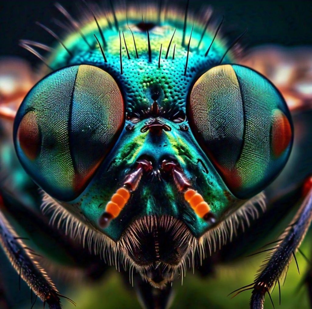 compound eyes